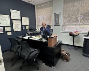 Jeff working hard