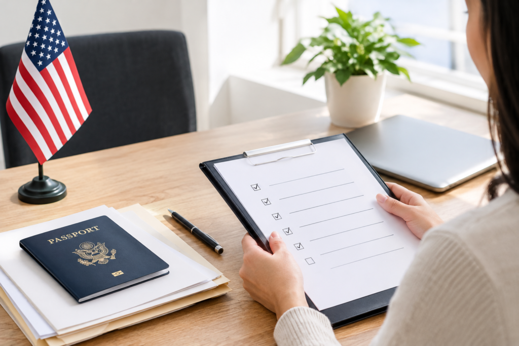 Immigration Document Review Desk