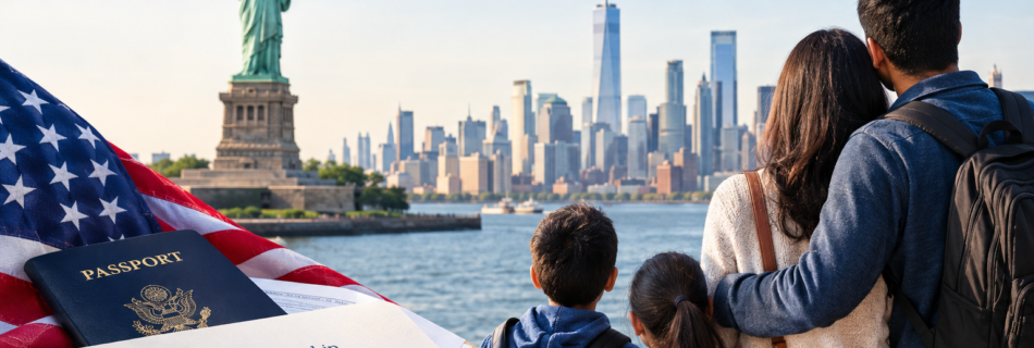 New Beginnings by New York Harbor